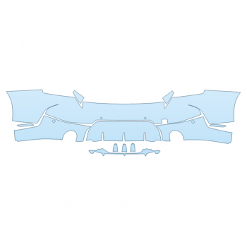 2026 BMW M240I XDRIVE REAR BUMPER W SENSORS