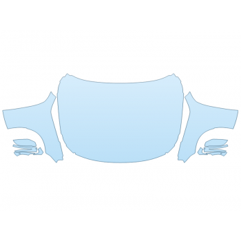 2026 BMW M240I XDRIVE HOOD FENDERS MIRRORS FULL (WRAPPED EDGES)