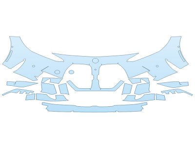 2026 BMW M3 COMPETITION BUMPER W SENSORS M CARBON PACKAGE W/CAMERA