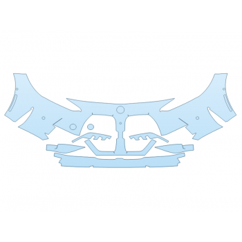 2026 BMW M3 COMPETITION XDRIVE BUMPER W SENSORS W/CAMERA