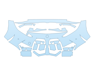 2026 BMW M3 CS BUMPER W SENSORS