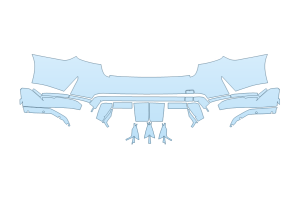 2027 BMW M3 CS REAR BUMPER