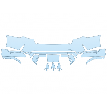 2026 BMW M3 CS REAR BUMPER
