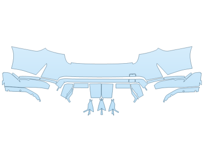 2026 BMW M3 CS REAR BUMPER
