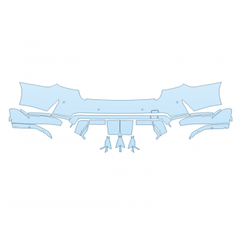 2026 BMW M3 CS REAR BUMPER W SENSORS