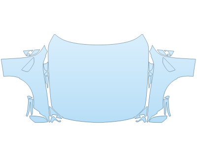 2026 BMW M3 CS HOOD FENDERS MIRRORS FULL (WRAPPED EDGES)