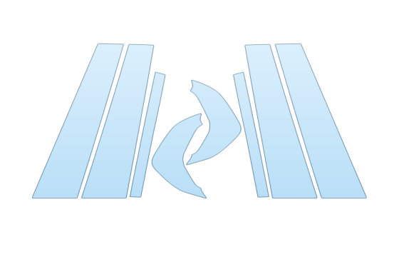2027 BMW M3 CS B PILLARS