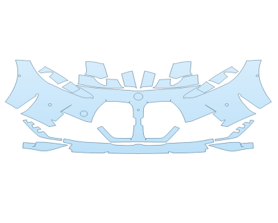 2026 BMW M4 COMPETITION CONVERTIBLE BUMPER W SENSORS 2026 BMW M4 COMPETITION CONVERTIBLE BUMPER W SENSORS