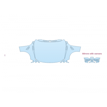 2026 BMW M4 COMPETITION COUPE HOOD FENDERS MIRRORS FULL (WRAPPED EDGES)