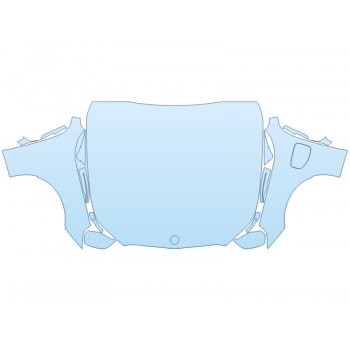 2026 BMW M5 SEDAN HOOD FENDERS MIRRORS FULL (WRAPPED EDGES) W/SEAMS