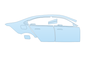 2027 BMW M5 SEDAN PASSENGER SIDE