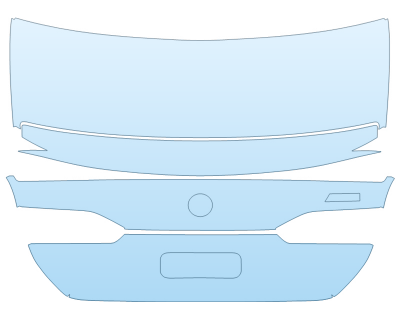 2026 BMW M5 SEDAN TRUNK W/BADGES & CARBON PACKAGE