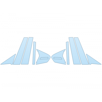 2026 BMW M5 SEDAN B PILLARS W/BADGING