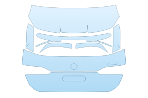2027 BMW M5 TOURING REAR HATCH W/EMBLEMS