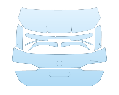 2026 BMW M5 TOURING REAR HATCH W/EMBLEMS