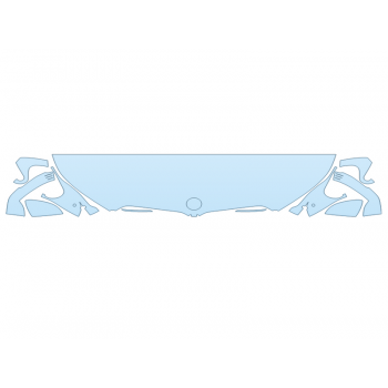 2026 BMW X1 M SPORT HOOD FENDERS MIRRORS 18 INCH STRAIGHT (WRAPPED EDGES)