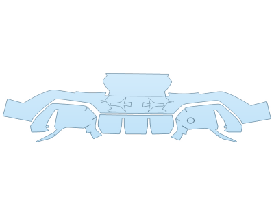 2026 BMW X2 M35I REAR BUMPER