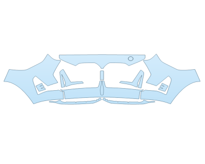 2026 BMW X3 30 XDRIVE M SPORT BUMPER
