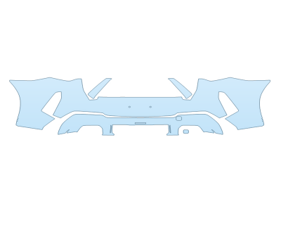 2026 BMW X3 M50 REAR BUMPER
