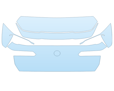 2026 BMW X3 M50 TAILGATE KIT NO BADGES