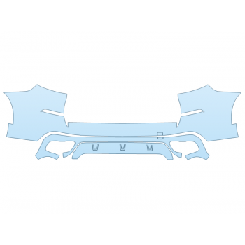 2026 BMW X5 M60I REAR BUMPER