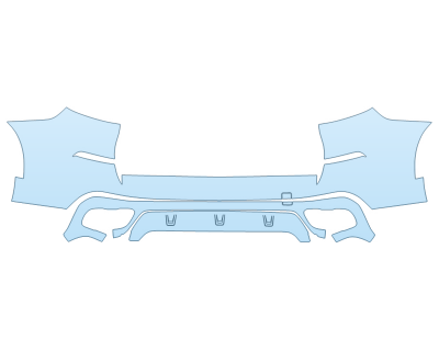 2026 BMW X5 M60I REAR BUMPER
