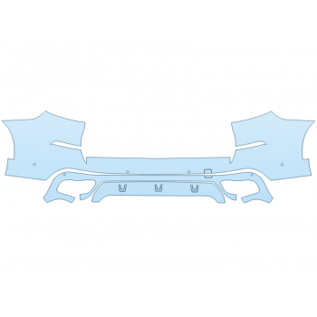 2026 BMW X5 M60I REAR BUMPER W SENSORS