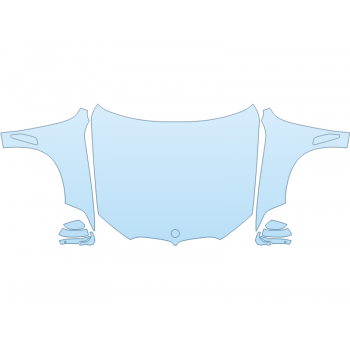 2026 BMW X5 SDRIVE 40I HOOD FENDERS MIRRORS FULL