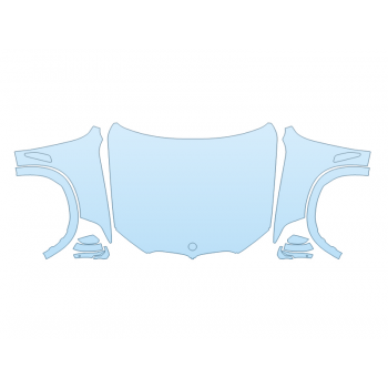 2026 BMW X5 SDRIVE 40I HOOD FENDERS MIRRORS FULL FENDER FLARES (WRAPPED EDGES)