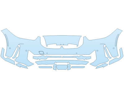 2026 BMW X5 XDRIVE 40I BUMPER W SENSORS