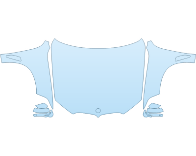 2026 BMW X5 XDRIVE 40I HOOD FENDERS MIRRORS FULL