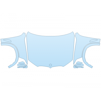 2026 BMW X5 XDRIVE 40I HOOD FENDERS MIRRORS FULL FENDER FLARES