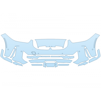 2026 BMW X5 XDRIVE 50E BUMPER W SENSORS