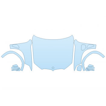 2026 BMW X5 XDRIVE 50E HOOD FENDERS MIRRORS FULL FENDER FLARES