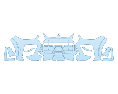 2026 BMW X5 M COMPETITION BUMPER W SENSORS