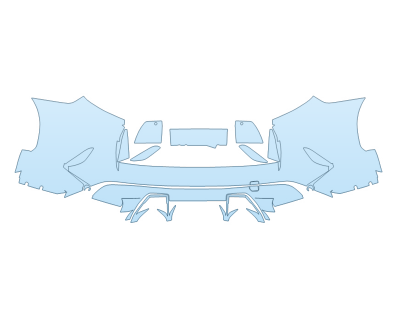 2026 BMW X5 M COMPETITION REAR BUMPER