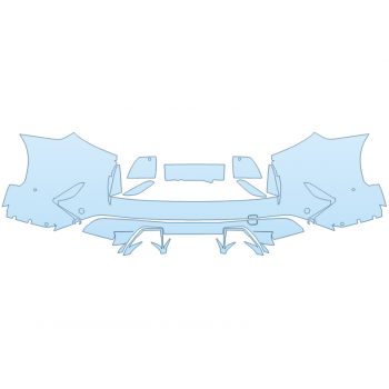 2026 BMW X5 M COMPETITION REAR BUMPER W SENSORS