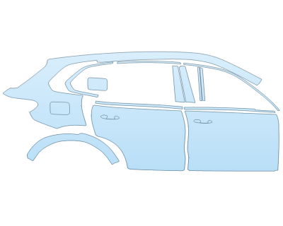 2026 BMW X5 M COMPETITION PASSENGER SIDE