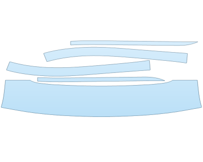 2026 BMW X5 M COMPETITION ROOF PILLARS W/SUNROOF
