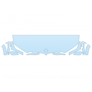 2026 BMW X6 XDRIVE 40I HOOD FENDERS MIRRORS 24 INCH STRAIGHT