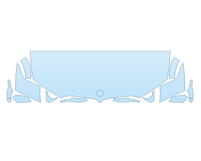 2026 BMW X6 XDRIVE 40I HOOD FENDERS MIRRORS 30 INCH STRAIGHT