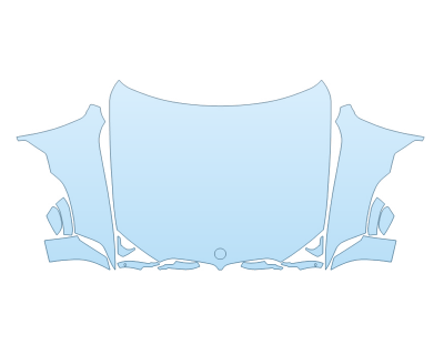 2026 BMW X6 XDRIVE 40I HOOD FENDERS MIRRORS FULL