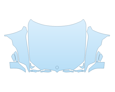 2026 BMW X6 XDRIVE 40I HOOD FENDERS MIRRORS FULL (WRAPPED EDGES)