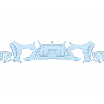 2026 BMW X6 M COMPETITION BUMPER W SENSORS