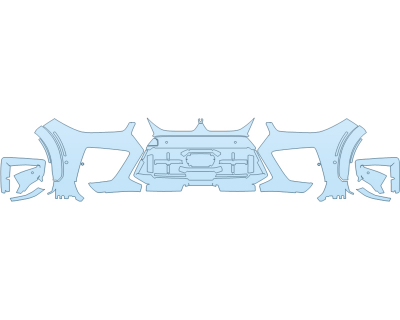 2026 BMW X6 M COMPETITION BUMPER W SENSORS