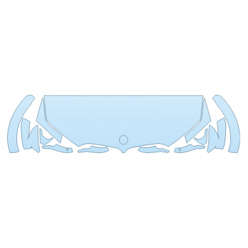 2026 BMW X6 M COMPETITION HOOD FENDERS MIRRORS 24 INCH STRAIGHT