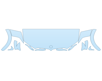 2026 BMW X6 M COMPETITION HOOD FENDERS MIRRORS 30 INCH STRAIGHT