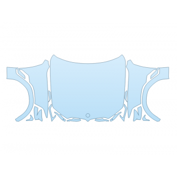 2026 BMW X6 M COMPETITION HOOD FENDERS MIRRORS FULL (WRAPPED EDGES)