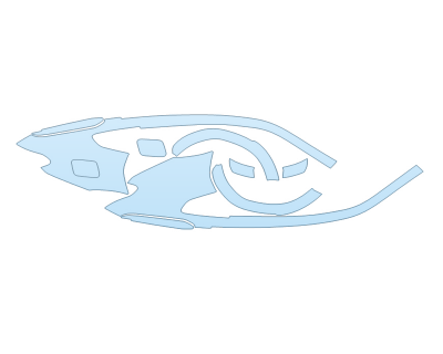 2026 BMW X6 M COMPETITION REAR FULL FENDERS