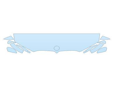 2026 BMW X7 40I HOOD FENDERS MIRRORS 18 INCH STRAIGHT